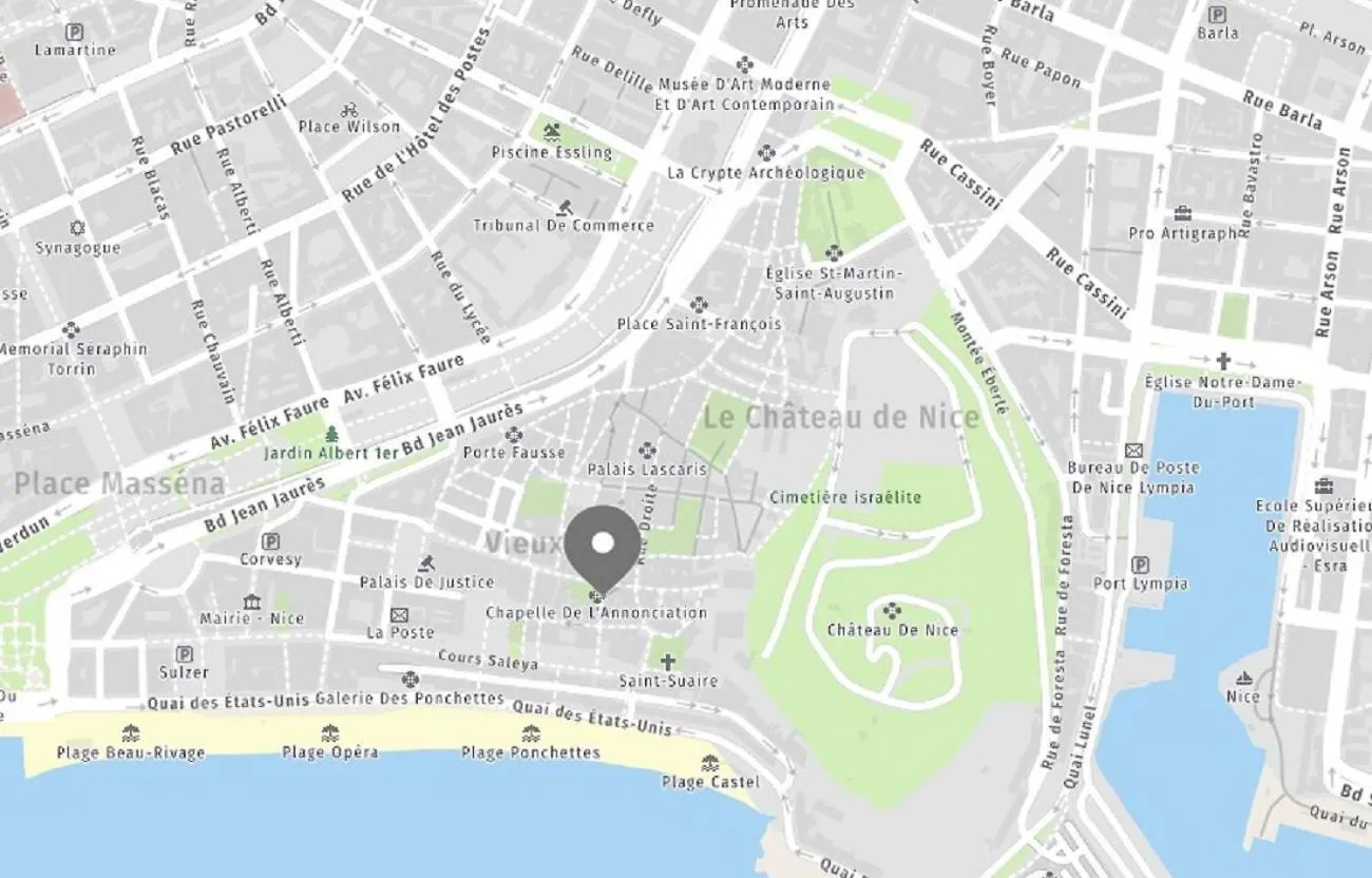 Aparthotel Riviera: Old Town Grand Apartment Near Promenade Nice